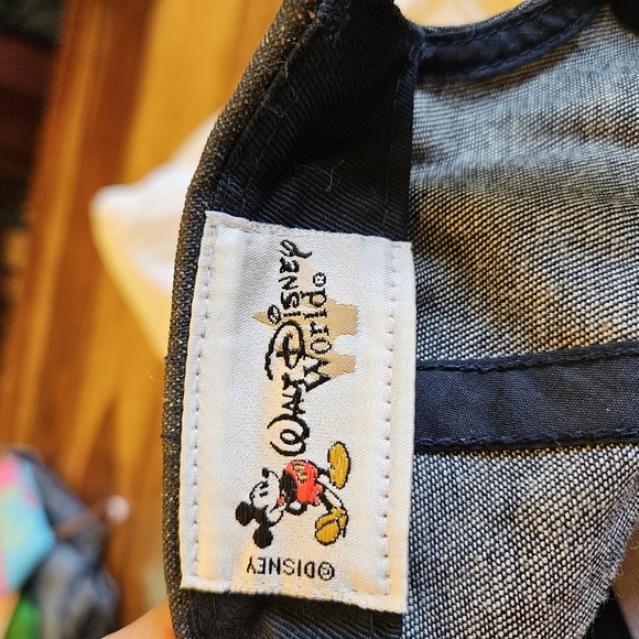 Disney Dark Blue Denim Cap For Women - Picture 3 of 3